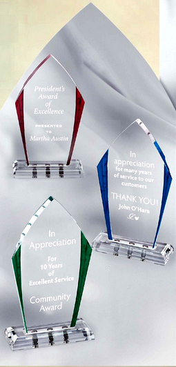 Peak Stand-Up Award (5 1/2"x9 1/2")